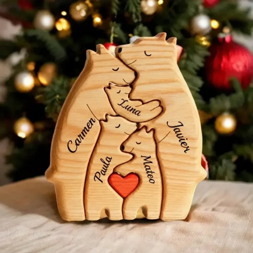 Puzzles de osos personalizados